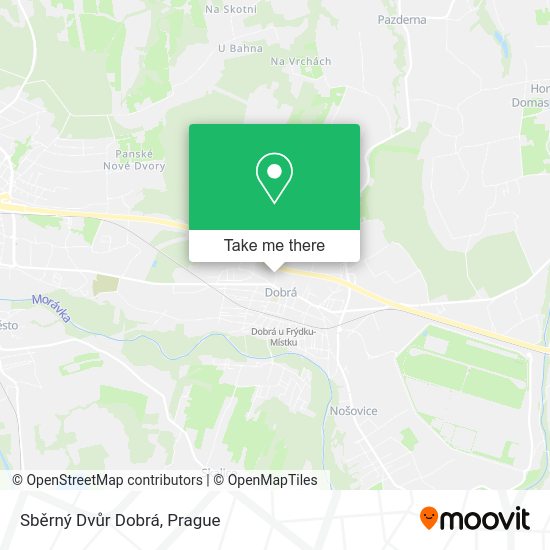 Sběrný Dvůr Dobrá map