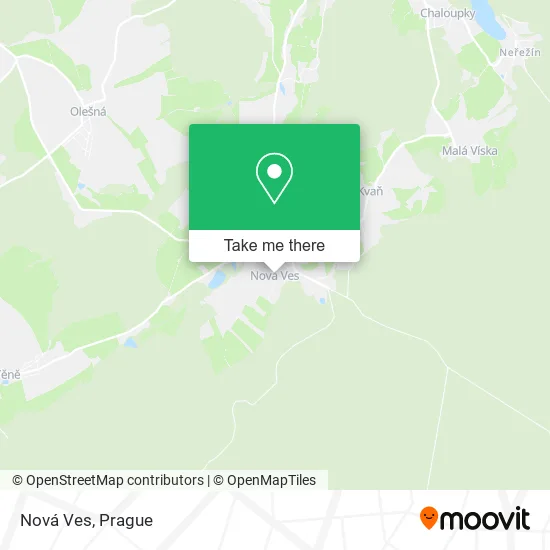 Карта Nová Ves