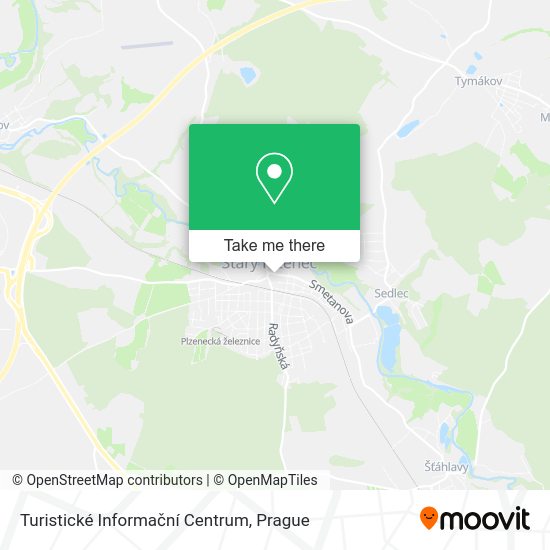 Turistické Informační Centrum map
