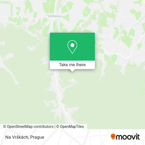 Карта Na Vrškách