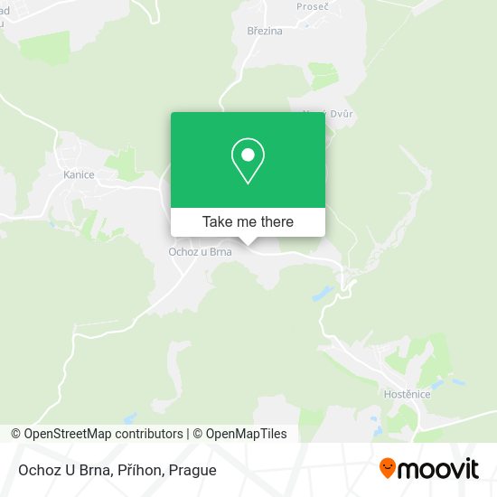 Ochoz U Brna, Příhon map