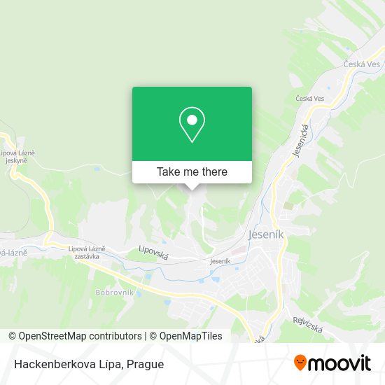 Hackenberkova Lípa map