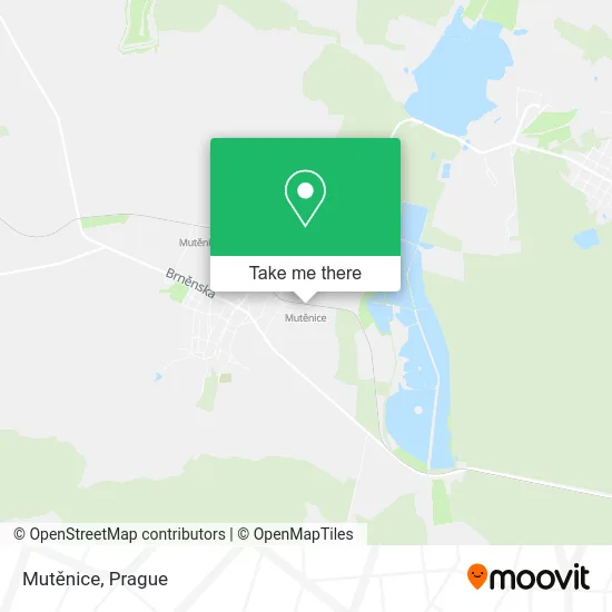 Карта Mutěnice