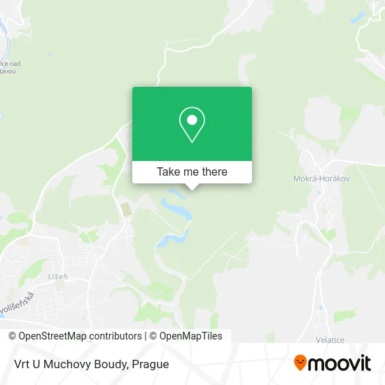 Карта Vrt U Muchovy Boudy