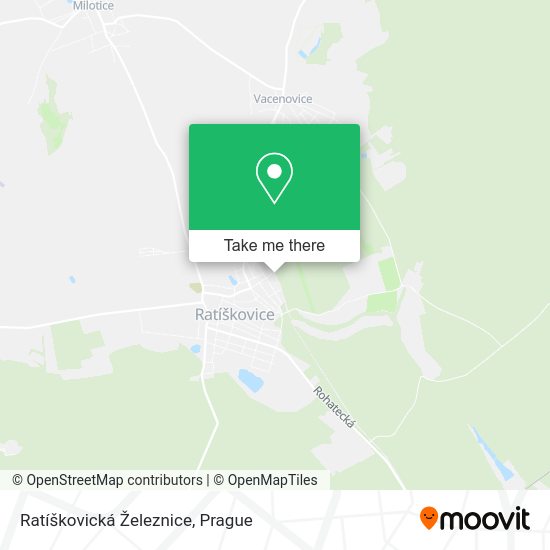Ratíškovická Železnice map