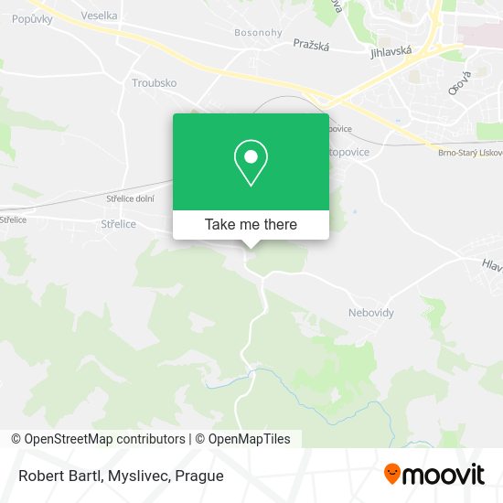 Карта Robert Bartl, Myslivec