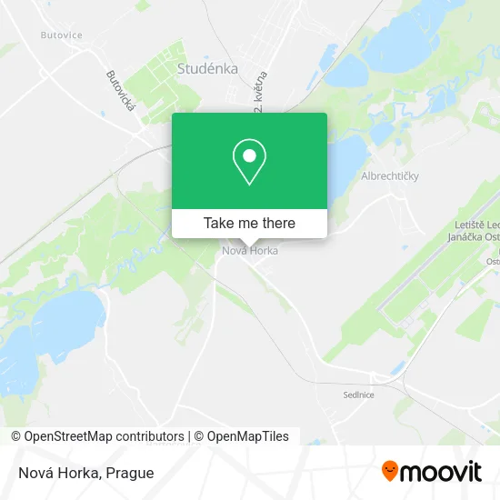 Карта Nová Horka