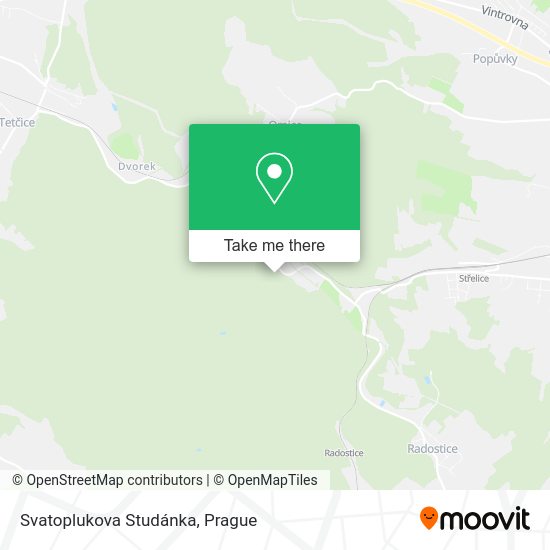Svatoplukova Studánka map