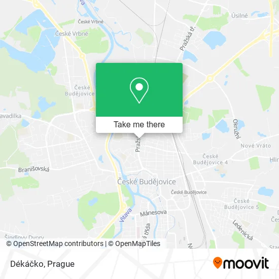 Карта Dékáčko