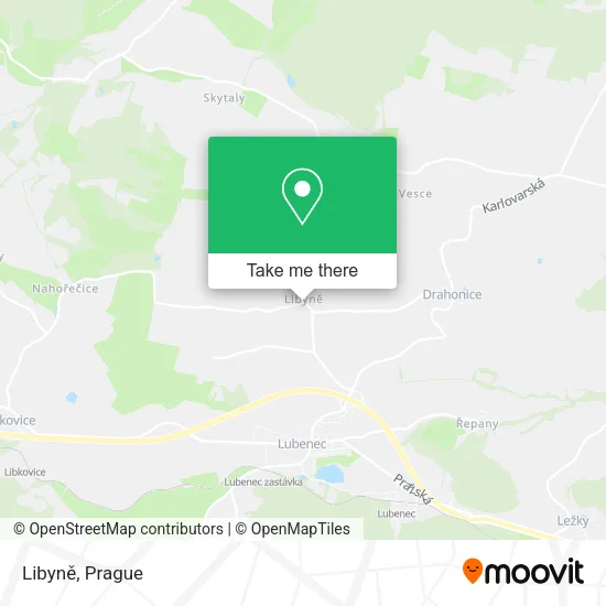 Карта Libyně