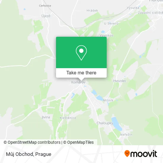Карта Můj Obchod