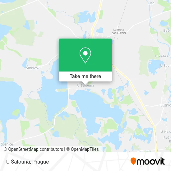 Карта U Šalouna