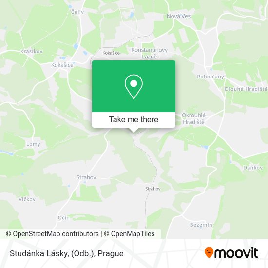 Studánka Lásky, (Odb.) map
