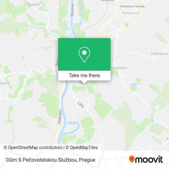 Dům S Pečovatelskou Službou map