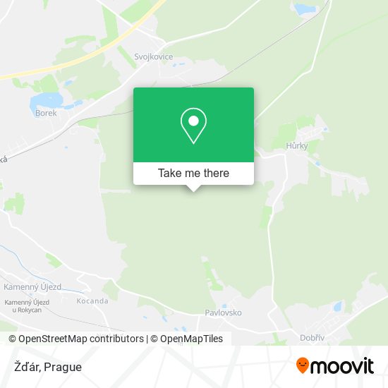 Карта Žďár