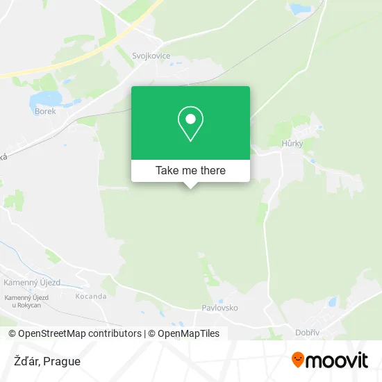 Карта Žďár