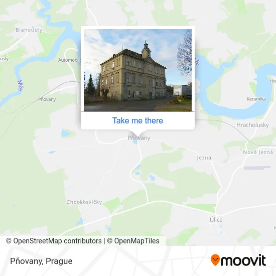 Карта Pňovany