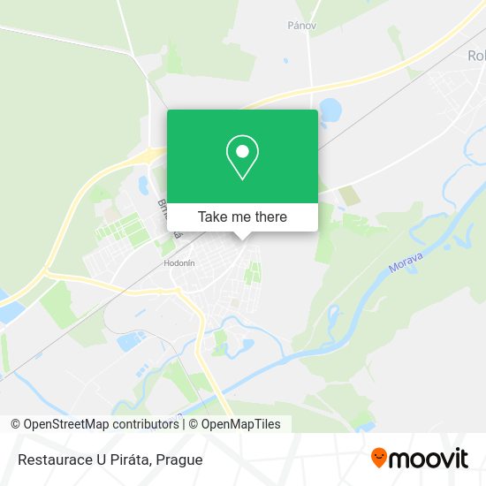 Restaurace U Piráta map