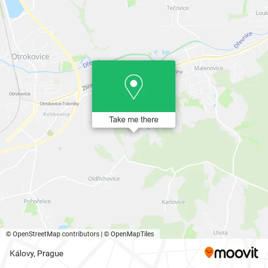 Kálovy map