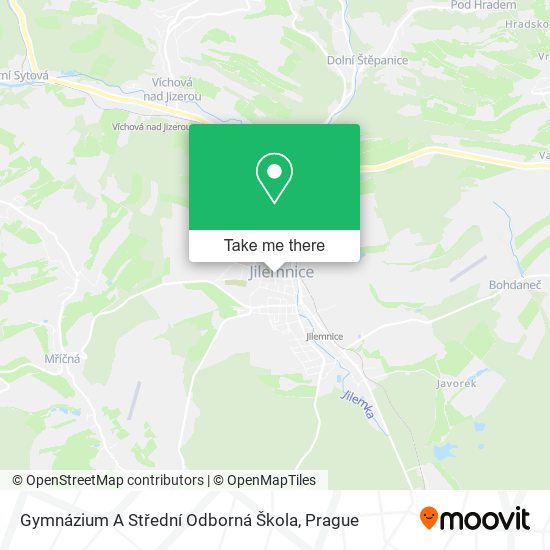 Gymnázium A Střední Odborná Škola map