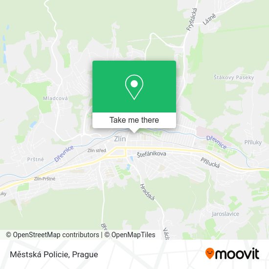 Městská Policie map