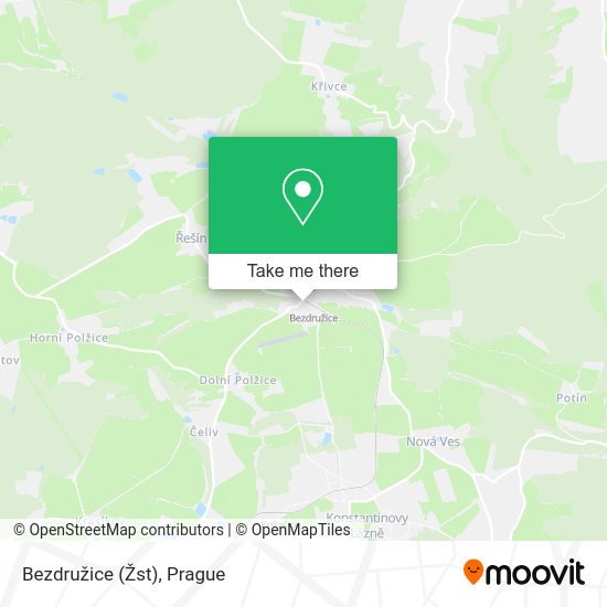 Bezdružice (Žst) map
