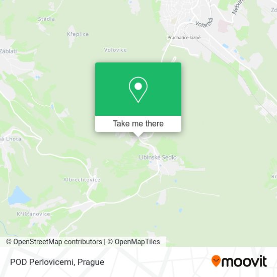 Карта POD Perlovicemi