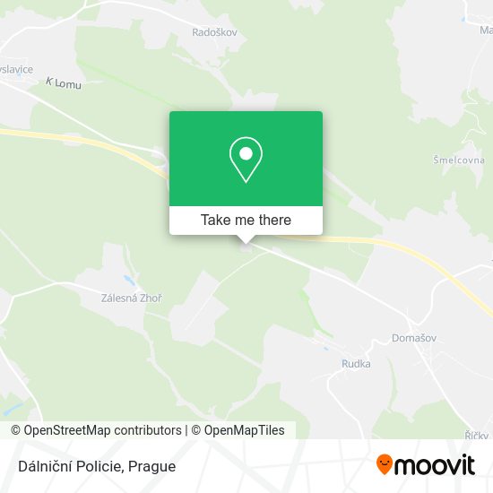 Dálniční Policie map