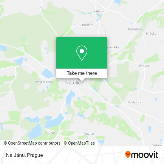 Карта Na Jánu