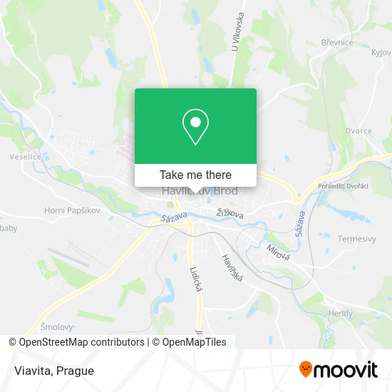 Карта Viavita