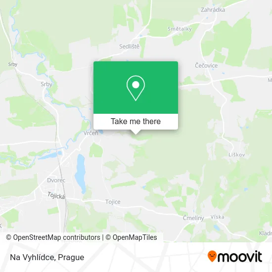 Карта Na Vyhlídce