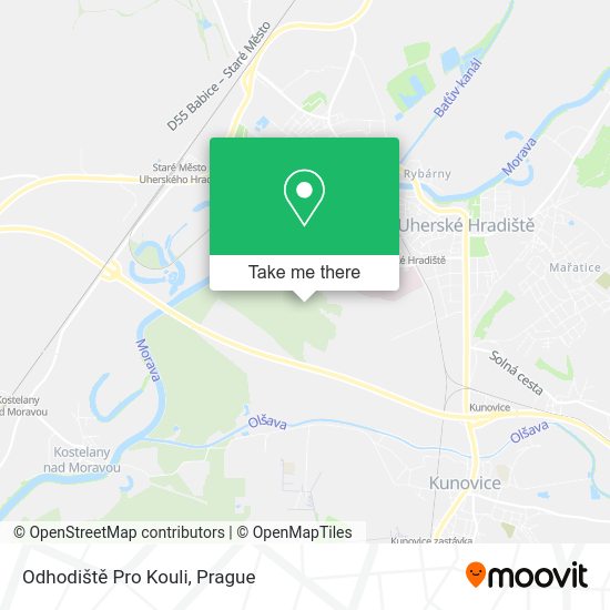 Odhodiště Pro Kouli map