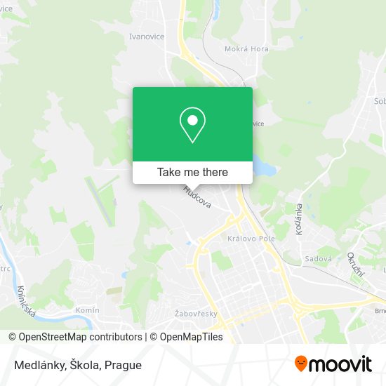 Medlánky, Škola map