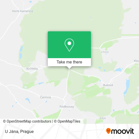 Карта U Jána