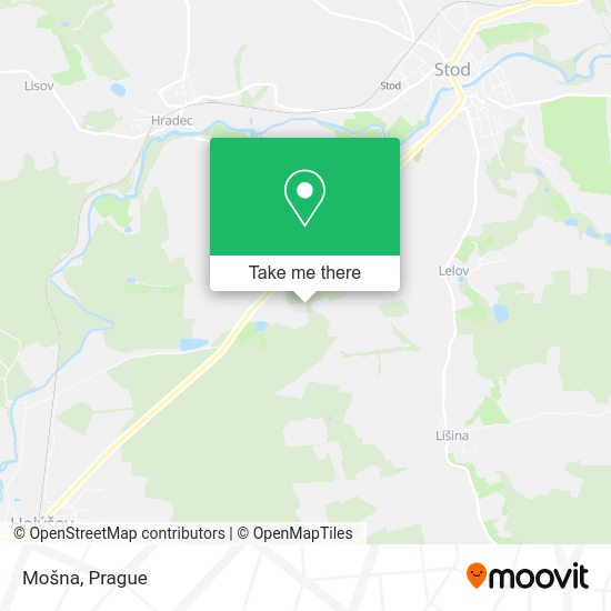 Карта Mošna