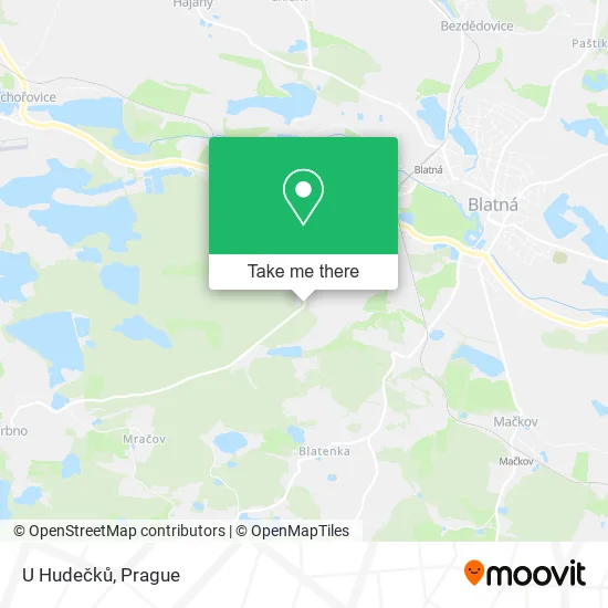 Карта U Hudečků