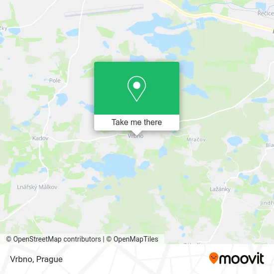 Карта Vrbno