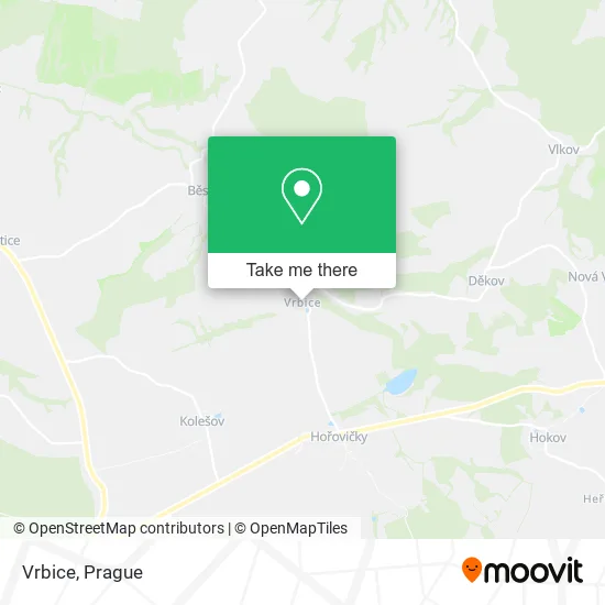 Карта Vrbice