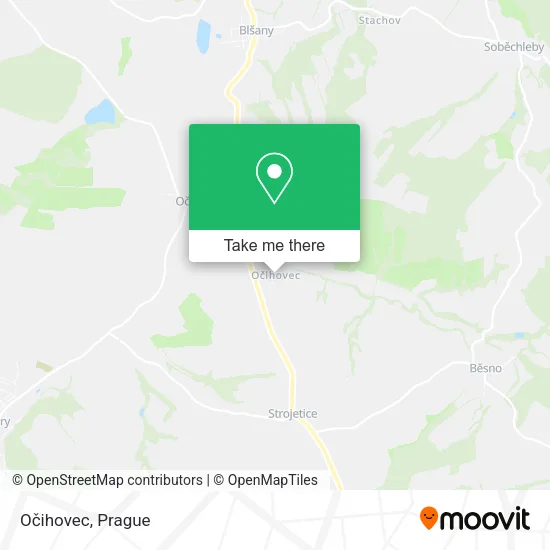 Карта Očihovec