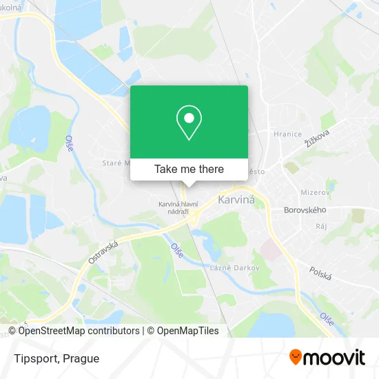 Карта Tipsport