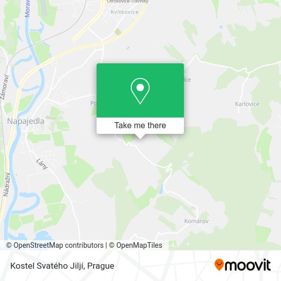 Kostel Svatého Jiljí map