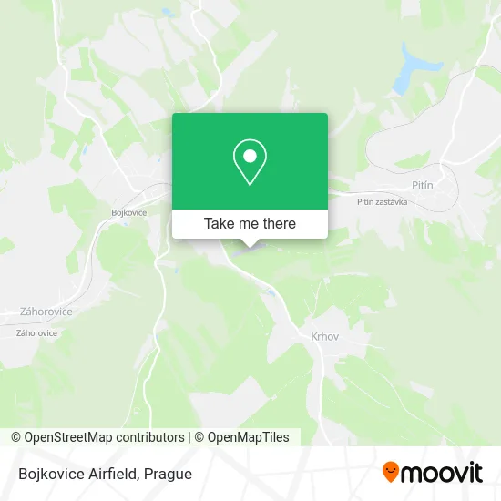 Карта Bojkovice Airfield
