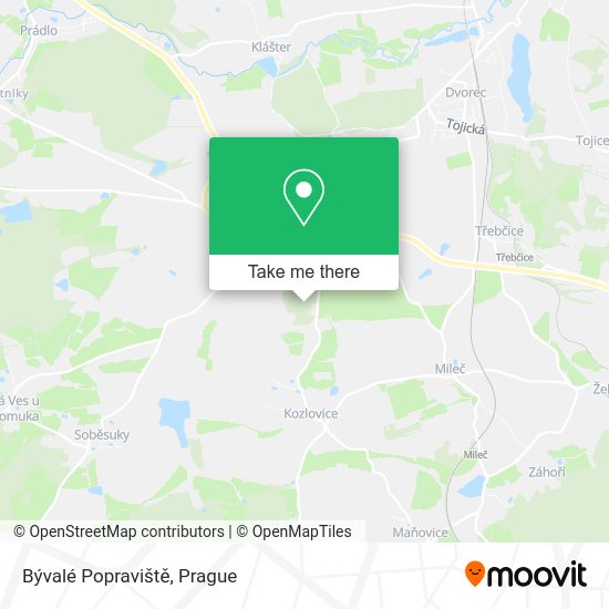 Bývalé Popraviště map