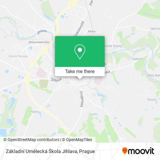 Základní Umělecká Škola Jihlava map