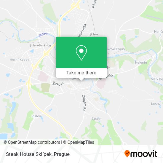 Steak House Sklípek map