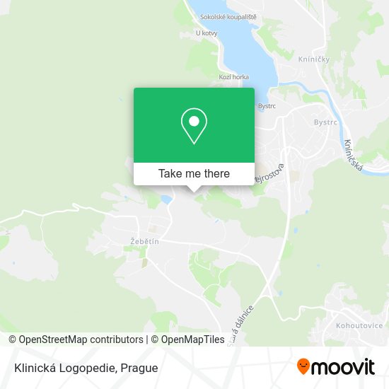 Карта Klinická Logopedie