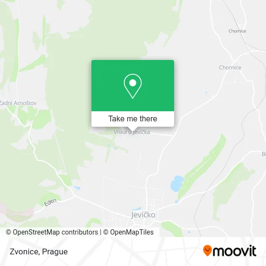 Карта Zvonice