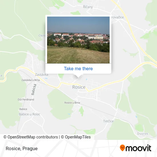 Карта Rosice