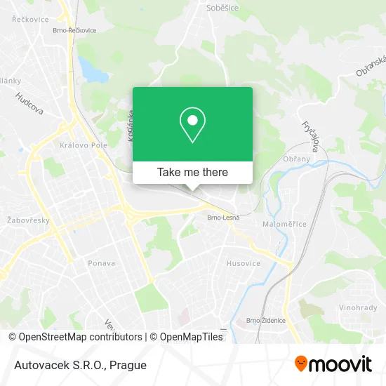 Карта Autovacek S.R.O.