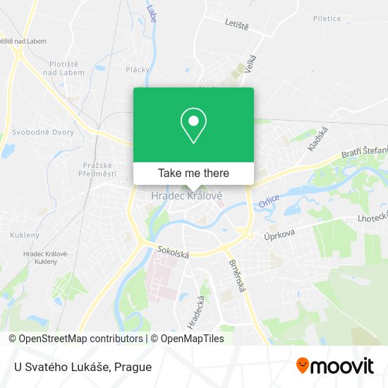 Карта U Svatého Lukáše